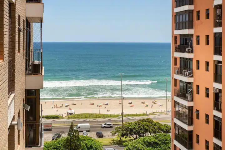 Estudio Aconchegante Frontal Praia Barra - 2 Suites 里约热内卢 外观 照片