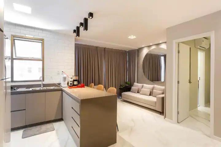 Estudio Aconchegante Frontal Praia Barra - 2 Suites 里约热内卢 外观 照片